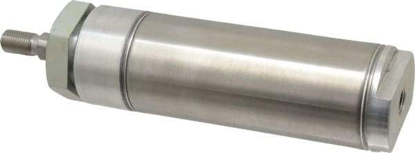 Norgren - 3" Stroke x 2" Bore Double Acting Air Cylinder - 1/4 Port, 1/2-20 Rod Thread - Exact Tool & Supply