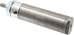 Norgren - 4" Stroke x 2" Bore Double Acting Air Cylinder - 1/4 Port, 1/2-20 Rod Thread - Exact Tool & Supply