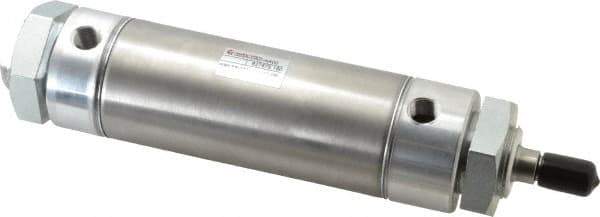 Norgren - 3" Stroke x 2" Bore Double Acting Air Cylinder - 1/4 Port, 1/2-20 Rod Thread - Exact Tool & Supply