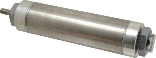 Norgren - 6" Stroke x 2-1/2" Bore Double Acting Air Cylinder - 1/4 Port, 1/2-20 Rod Thread - Exact Tool & Supply