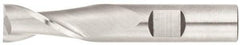 Niagara Cutter - 5/16", 13/16" LOC, 5/16" Shank Diam, 2-1/2" OAL, 2 Flute, Solid Carbide Square End Mill - Single End, TiAlN Finish, Spiral Flute, 30° Helix, Centercutting, Right Hand Cut, Right Hand Flute, Series CNC230 - Exact Tool & Supply