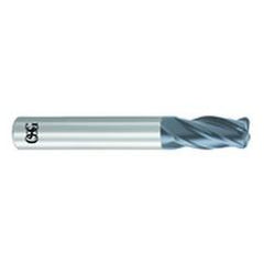 5/64" Dia. - 1-1/2" OAL - .010 CR-Solid Carbide - HP End Mill-4 FL - Exact Tool & Supply