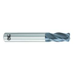 3/16" Dia. - 2" OAL - .020 CR-Solid Carbide - HP End Mill-  FL - Exact Tool & Supply