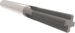 Allied Machine and Engineering - M3x0.50 Metric, 0.0846" Cutting Diam, 3 Flute, Solid Carbide Helical Flute Thread Mill - Internal/External Thread, 4.5mm LOC, 39mm OAL, 3mm Shank Diam - Exact Tool & Supply
