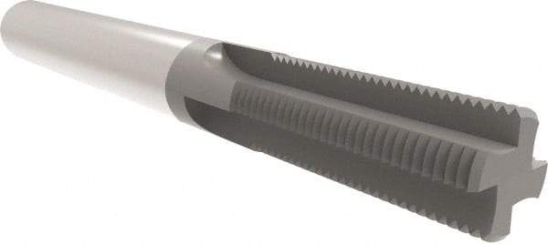Allied Machine and Engineering - 1/4-20 BSW, 0.1772" Cutting Diam, 3 Flute, Solid Carbide Helical Flute Thread Mill - Internal/External Thread, 10.16mm LOC, 58mm OAL, 6mm Shank Diam - Exact Tool & Supply