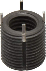 Recoil - M14x2.00 Internal, M20x1.50 External, 20mm Insert Length, Heavy Duty Keylocking Thread Inserts - Carbon Steel, Zinc Phosphate Finish, Grade C1215 - Exact Tool & Supply