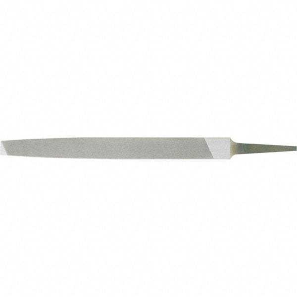 Stanley - 10" Long, Bastard Cut, Flat American-Pattern File - Single Cut - Exact Tool & Supply