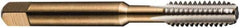 DORMER - 1/2-16 BSF, 3 Flute, Bottoming, Plug & Taper, Bright Finish, High Speed Steel Tap Set - Right Hand Cut, 89mm OAL, Medium Class of Fit, Series E536 - Exact Tool & Supply