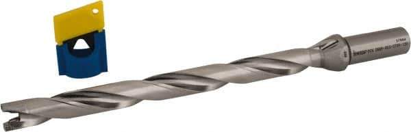 Iscar - 0.669" to 0.705" Diam, 12xD, 8.03" Max Depth, 3/4" Shank Diam, 11.06" OAL, Replaceable-Tip Drill - FCP, ICK, ICK-2M, ICM, ICN, ICP, iCP-2M Insert, 17 Seat Size, 36840890 Toolholder, Series SumoCham - Exact Tool & Supply
