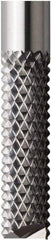 Seco - 5mm Diam, End Mill End, Solid Carbide Diamond Pattern Router Bit - Right Hand Cut, 50mm OAL, Use on Composites - Exact Tool & Supply