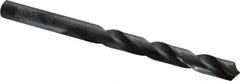 Chicago-Latrobe - 10mm 118° High Speed Steel Jobber Drill - Oxide Finish, Right Hand Cut, Spiral Flute, Straight Shank, 133mm OAL, Standard Point - Exact Tool & Supply