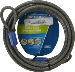Schlage - 30' Long Flexible Cable - Exact Tool & Supply