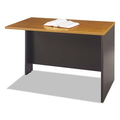 Bush Business Furniture - Office Desks Type: Return/Bridge Shell Center Draw: No - Exact Tool & Supply