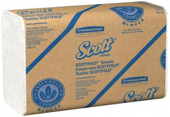 Scott - 1 Ply White Multi-Fold Paper Towels - 8" Wide - Exact Tool & Supply