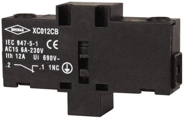 ACI - Cam and Disconnect Switch Auxiliary Contact Block - For Use with XA0633, XA0803, XA1003 - Exact Tool & Supply