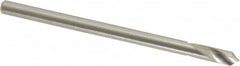 Walter-Titex - 3mm Body Diam, 90°, 50mm OAL, Cobalt Spotting Drill - Exact Tool & Supply