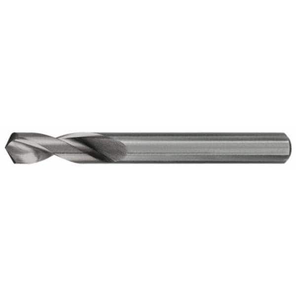 Walter-Titex - 4mm Body Diam, 120°, 50mm OAL, Solid Carbide Spotting Drill - Exact Tool & Supply