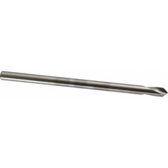Walter-Titex - 3/8" Body Diam, 90°, 6-11/16" OAL, Cobalt Spotting Drill - Exact Tool & Supply