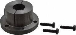 Browning - 1-1/8" Bore, 1/4" Wide Keyway, 1/8" Deep Keyway, B Sprocket Bushing - 2.557 to 2-5/8" Outside Diam, For Use with B5V Sheaves - Exact Tool & Supply