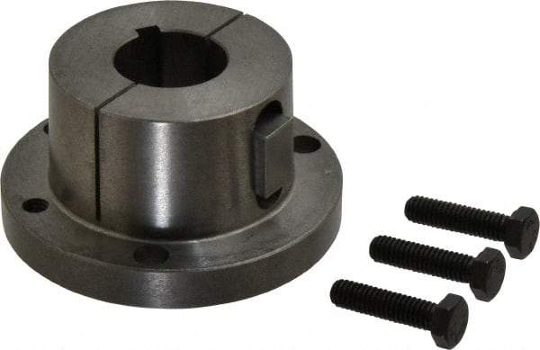 Browning - 1-3/16" Bore, 1/4" Wide Keyway, 1/8" Deep Keyway, B Sprocket Bushing - 2.557 to 2-5/8" Outside Diam, For Use with B5V Sheaves - Exact Tool & Supply