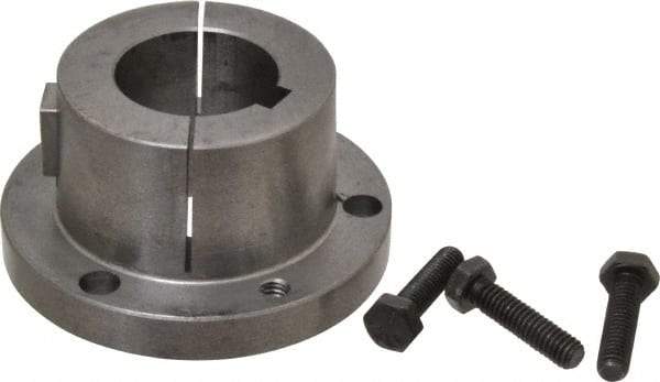 Browning - 1-1/2" Bore, 3/8" Wide Keyway, 3/16" Deep Keyway, B Sprocket Bushing - 2.557 to 2-5/8" Outside Diam, For Use with B5V Sheaves - Exact Tool & Supply