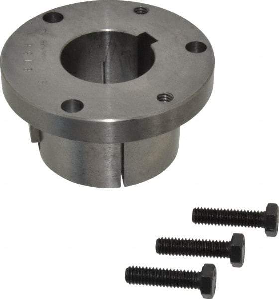 Browning - 1-5/8" Bore, 3/8" Wide Keyway, 3/16" Deep Keyway, B Sprocket Bushing - 2.557 to 2-5/8" Outside Diam, For Use with B5V Sheaves - Exact Tool & Supply