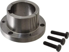 Browning - 1-15/16" Bore, 1/2" Wide Keyway, 1/4" Deep Keyway, B Sprocket Bushing - 2.557 to 2-5/8" Outside Diam, For Use with B5V Sheaves - Exact Tool & Supply