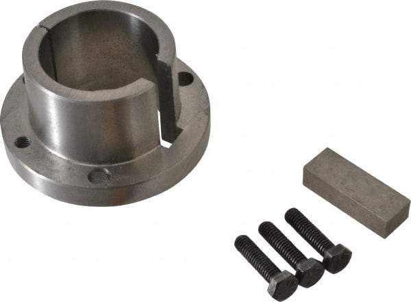 Browning - 2" Bore, 1/2" Wide Keyway, 1/4" Deep Keyway, B Sprocket Bushing - 2.557 to 2-5/8" Outside Diam, For Use with B5V Sheaves - Exact Tool & Supply