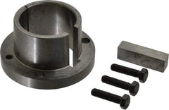 Browning - 2-1/8" Bore, 1/2" Wide Keyway, 1/4" Deep Keyway, B Sprocket Bushing - 2.557 to 2-5/8" Outside Diam, For Use with B5V Sheaves - Exact Tool & Supply
