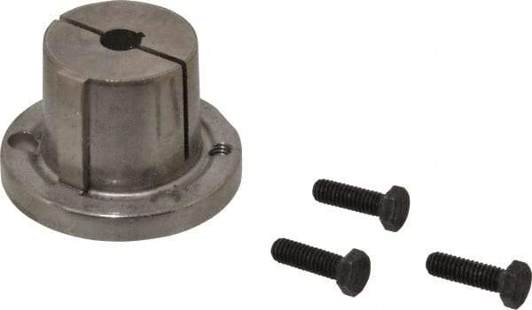 Browning - 1/2" Bore, 1/8" Wide Keyway, 1/16" Deep Keyway, P Sprocket Bushing - 1.856 to 1-15/16" Outside Diam, For Use with Split Taper Sprockets & Sheaves - Exact Tool & Supply