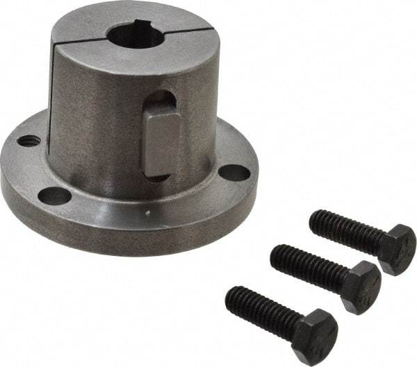 Browning - 5/8" Bore, 3/16" Wide Keyway, 3/32" Deep Keyway, P Sprocket Bushing - 1.856 to 1-15/16" Outside Diam, For Use with Split Taper Sprockets & Sheaves - Exact Tool & Supply