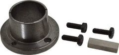 Browning - 1-3/8" Bore, 3/8" Wide Keyway, 3/16" Deep Keyway, H Sprocket Bushing - 1.57 to 1-5/8" Outside Diam, For Use with Split Taper Sprockets & Sheaves - Exact Tool & Supply
