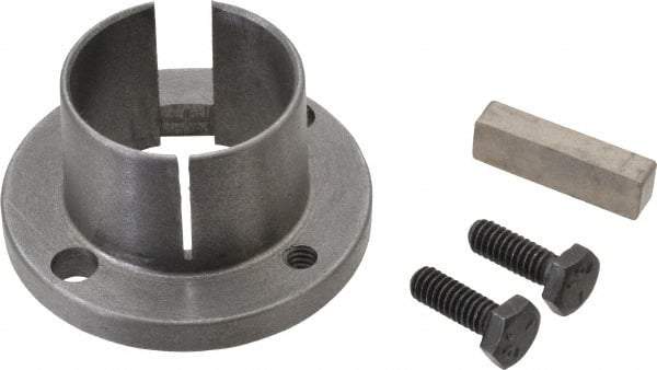 Browning - 1-7/16" Bore, 3/8" Wide Keyway, 3/16" Deep Keyway, H Sprocket Bushing - 1.57 to 1-5/8" Outside Diam, For Use with Split Taper Sprockets & Sheaves - Exact Tool & Supply