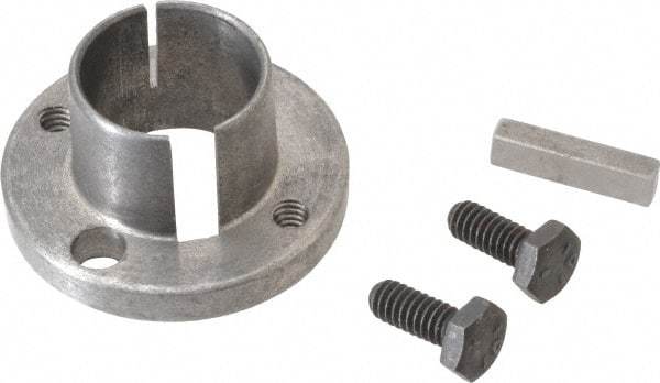 Browning - 1" Bore, 1/4 x 5/8 Thread, 1/4" Wide Keyway, 1/8" Deep Keyway, G Sprocket Bushing - 1.133 to 1.172" Outside Diam, For Use with Split Taper Sprockets & Sheaves - Exact Tool & Supply