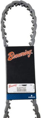 Browning - Section B, 21/32" Wide, 1,200" Outside Length, Adjustable Replacement Belt - Urethane, Griptwist, No. BP - Exact Tool & Supply