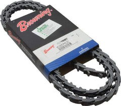 Browning - Section A, 1/2" Wide, 60" Outside Length, Adjustable Replacement Belt - Urethane, Griptwist, No. AP - Exact Tool & Supply