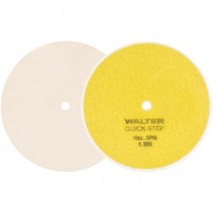 WALTER Surface Technologies - 6" Diam, Unmounted Buffing Wheel - Hook & Loop Felt Disc, High Density Density - Exact Tool & Supply