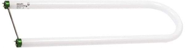 Philips - 32 Watt Fluorescent Tubular Medium Bi-Pin Lamp - 4,100°K Color Temp, 2,800 Lumens, T8-6U, 20,000 hr Avg Life - Exact Tool & Supply