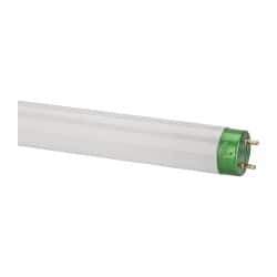 Philips - 15 Watt Fluorescent Tubular Medium Bi-Pin Lamp - 4,100°K Color Temp, 1,175 Lumens, 55 Volts, T8, 7,500 hr Avg Life - Exact Tool & Supply