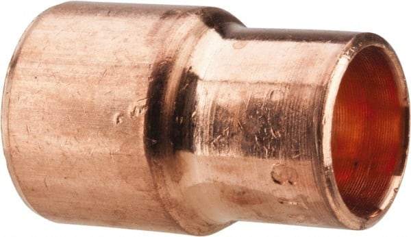 Mueller Industries - Wrot Copper Pipe Reducer Coupling - C x C, Solder Joint - Exact Tool & Supply