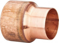 Mueller Industries - 4 x 3" Wrot Copper Pipe Reducer Coupling - C x C, Solder Joint - Exact Tool & Supply