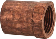 Mueller Industries - 3/4 x 1/2" Wrot Copper Pipe Adapter - C x F, Solder Joint - Exact Tool & Supply
