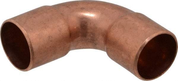 Mueller Industries - 5/8" Wrot Copper Pipe 90° Elbow - C x C, Solder Joint - Exact Tool & Supply