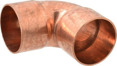 Mueller Industries - 2" Wrot Copper Pipe 90° Elbow - C x C, Solder Joint - Exact Tool & Supply