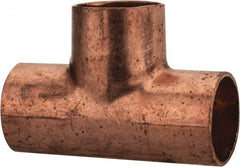 Mueller Industries - 1/2" Cast Copper Pipe 90° Elbow - C x C, Solder Joint - Exact Tool & Supply