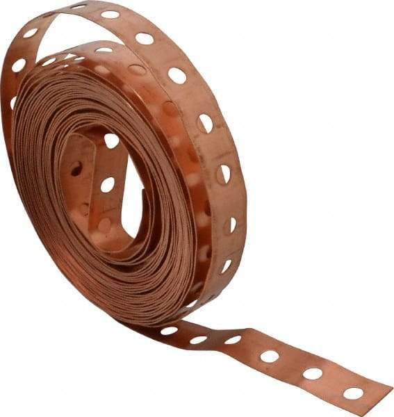 Mueller Industries - 25' x 3/4" Copper Hanger Strapping - Exact Tool & Supply