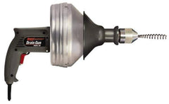 General Pipe Cleaners - Electric Battery Drain Cleaning Machine - For 1-1/4" to 2" Pipe, 25' Cable - Exact Tool & Supply
