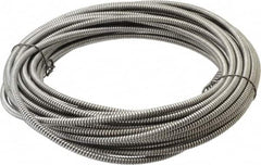 General Pipe Cleaners - 1/4" x 50' Drain Cleaning Machine Cable - Exact Tool & Supply