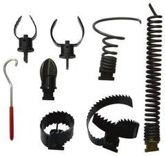 General Pipe Cleaners - Drain Cleaning Machine 8 Piece Cutter Set - For Use with Model 82 - Exact Tool & Supply