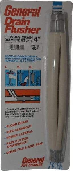 General Pipe Cleaners - Water-Pressure Flush Bags For Minimum Pipe Size: 3 (Inch) For Maximum Pipe Size: 4 (Inch) - Exact Tool & Supply